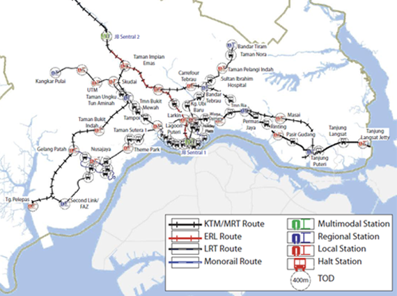 MRT proposed for Iskandar Malaysia